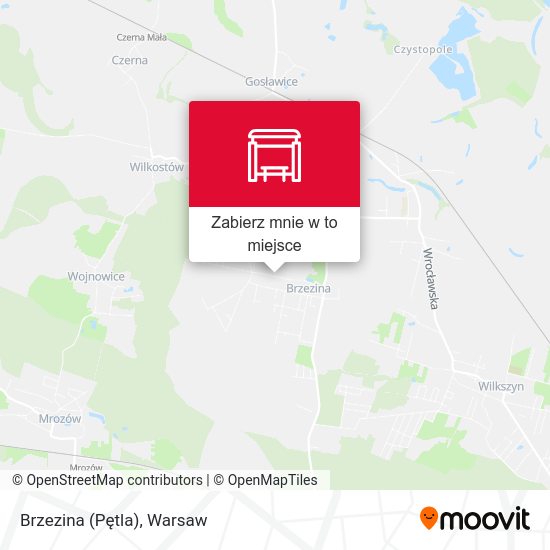 Mapa Brzezina (Pętla)