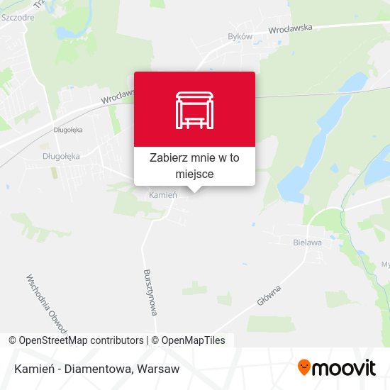 Mapa Kamień - Diamentowa