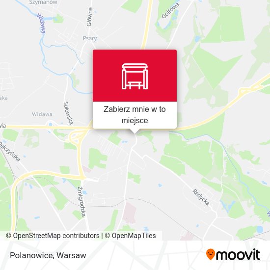 Mapa Polanowice