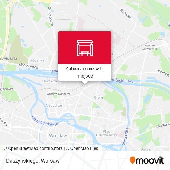 Mapa Daszyńskiego