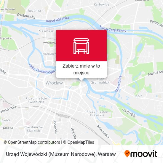 Mapa Urząd Wojewódzki (Muzeum Narodowe)