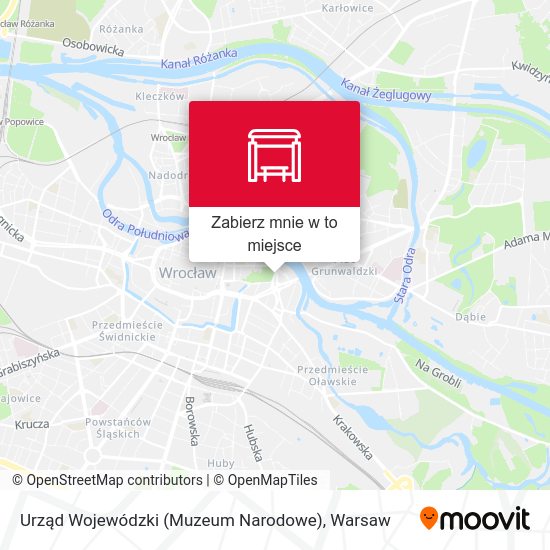 Mapa Urząd Wojewódzki (Muzeum Narodowe)