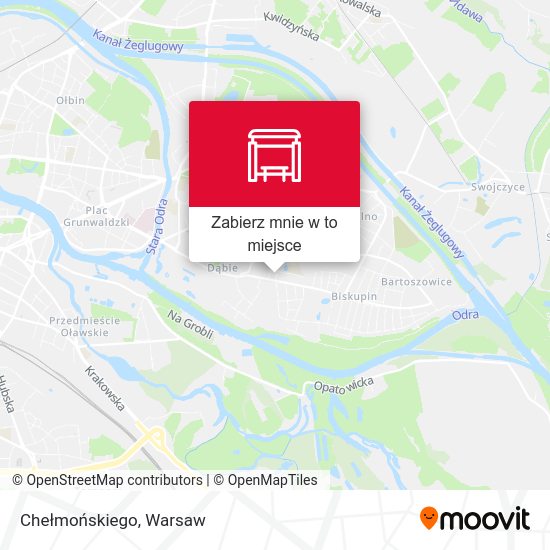 Mapa Chełmońskiego