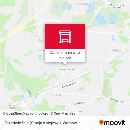 Mapa Przedwiośnie (Stacja Kolejowa)