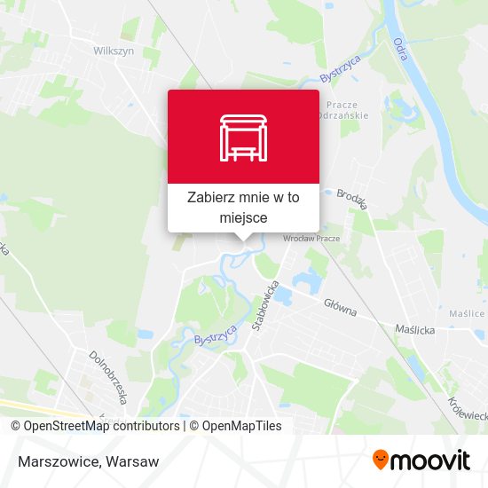 Mapa Marszowice