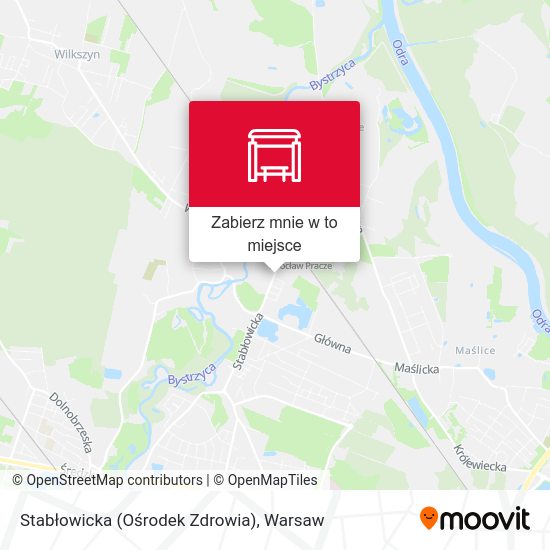 Mapa Stabłowicka (Ośrodek Zdrowia)