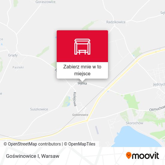 Mapa Goświnowice I