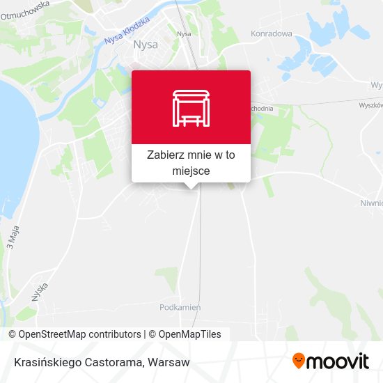 Mapa Krasińskiego Castorama