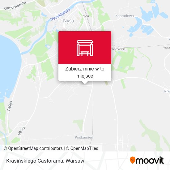 Mapa Krasińskiego Castorama