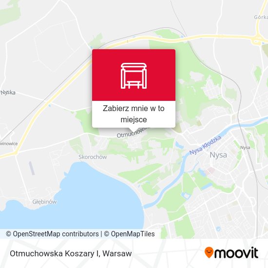 Mapa Otmuchowska Koszary I