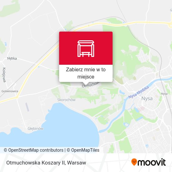 Mapa Otmuchowska Koszary II