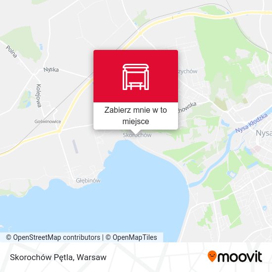 Mapa Skorochów Pętla