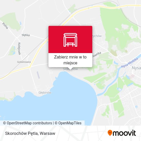 Mapa Skorochów Pętla