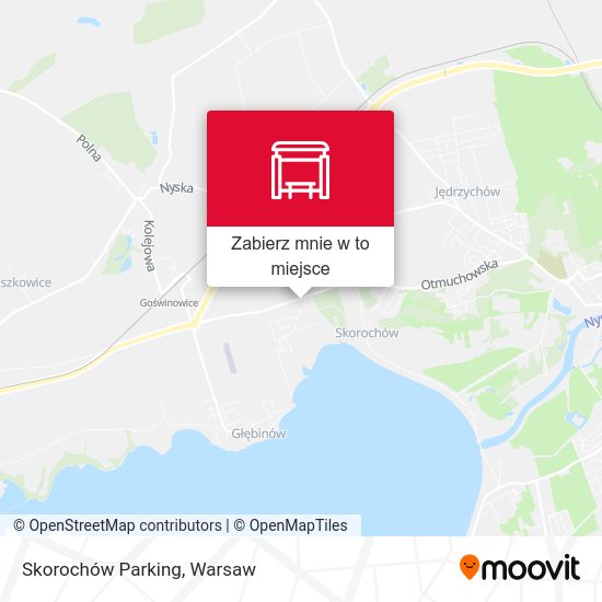 Mapa Skorochów Parking