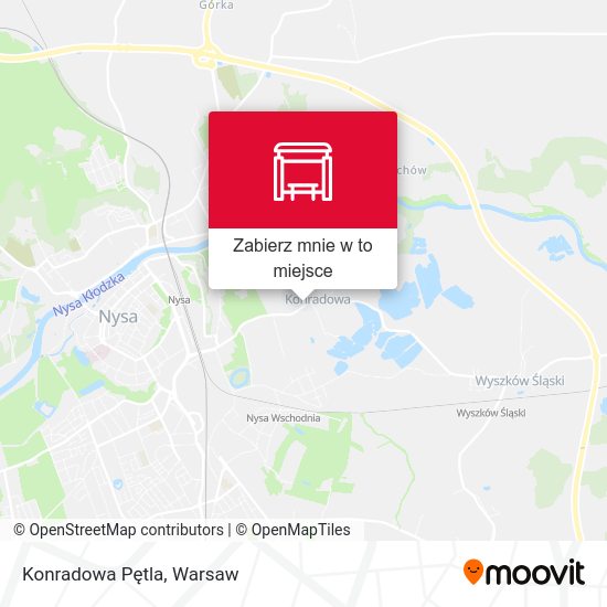 Mapa Konradowa Pętla