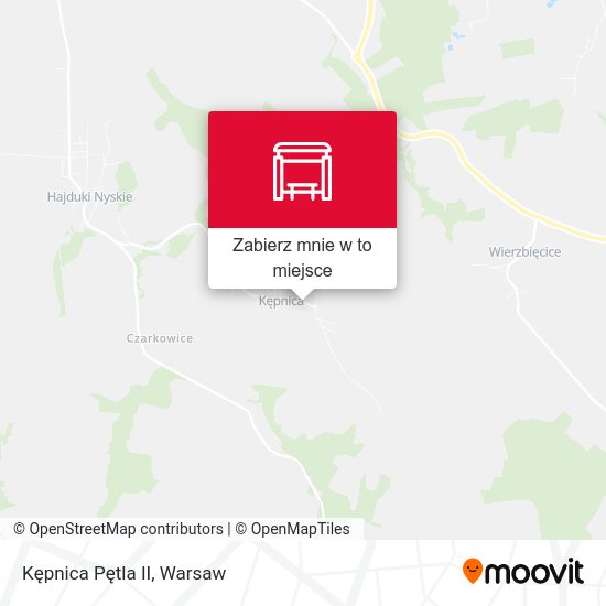 Mapa Kępnica Pętla II