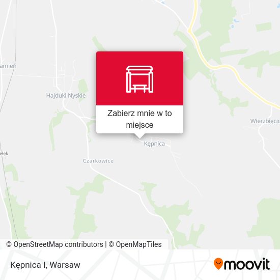 Mapa Kępnica I