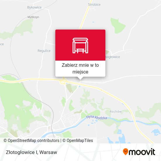 Mapa Złotogłowice I