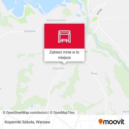 Mapa Koperniki Szkoła