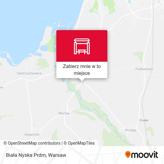 Mapa Biała Nyska Prdm