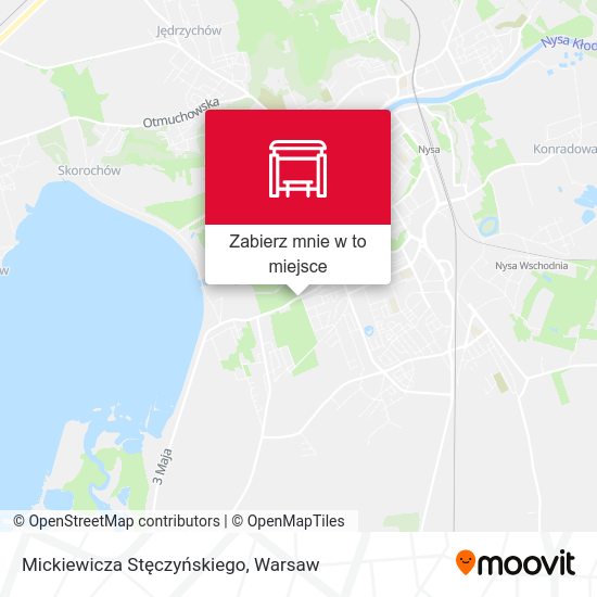 Mapa Mickiewicza Stęczyńskiego