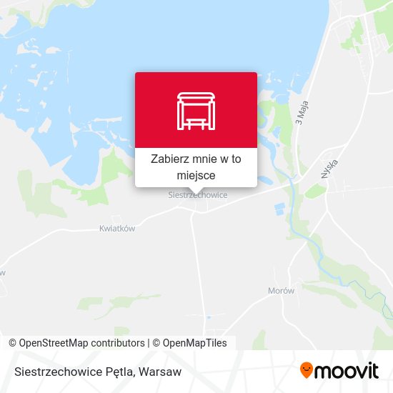 Mapa Siestrzechowice Pętla