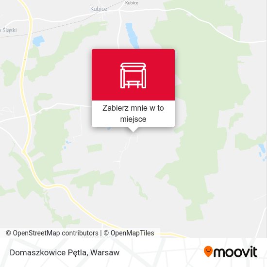 Mapa Domaszkowice Pętla