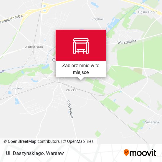 Mapa Ul. Daszyńskiego