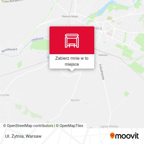 Mapa Ul. Żytnia