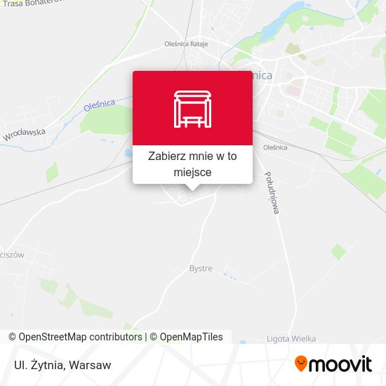 Mapa Ul. Żytnia