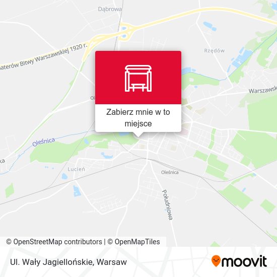 Mapa Ul. Wały Jagiellońskie