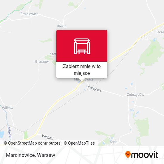 Mapa Marcinowice