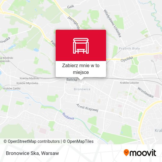 Mapa Bronowice Ska