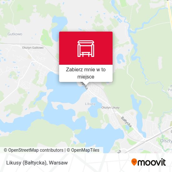 Mapa Likusy (Bałtycka)