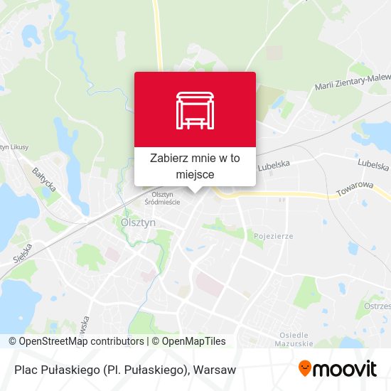 Mapa Plac Pułaskiego (Pl. Pułaskiego)