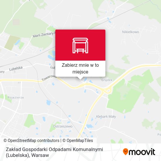 Mapa Zakład Gospodarki Odpadami Komunalnymi (Lubelska)