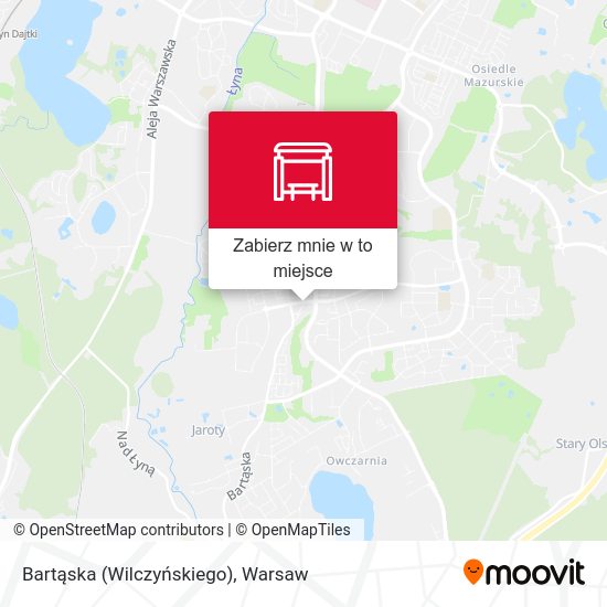 Mapa Bartąska (Wilczyńskiego)