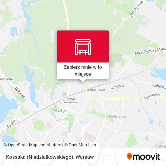 Mapa Kossaka (Niedziałkowskiego)