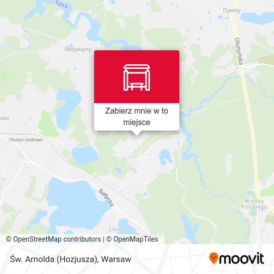 Mapa Św. Arnolda (Hozjusza)