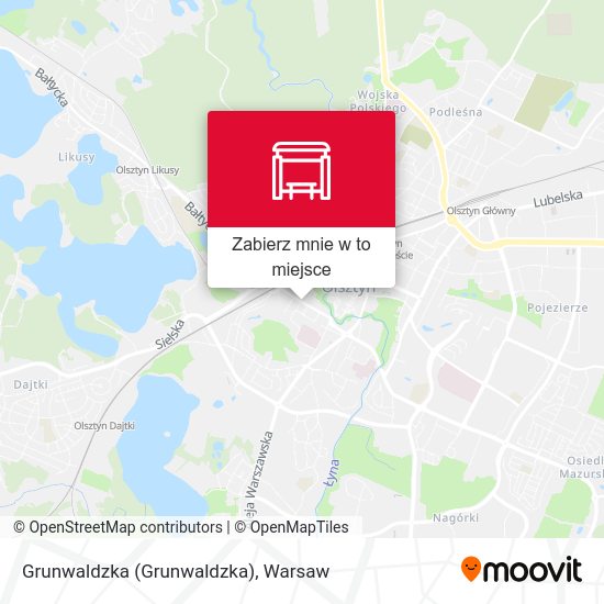 Mapa Grunwaldzka