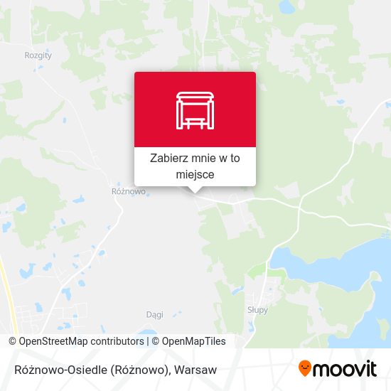 Mapa Różnowo-Osiedle