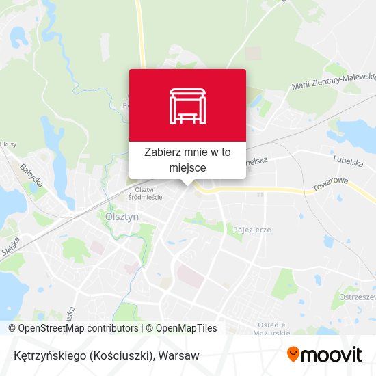 Mapa Kętrzyńskiego (Kościuszki)