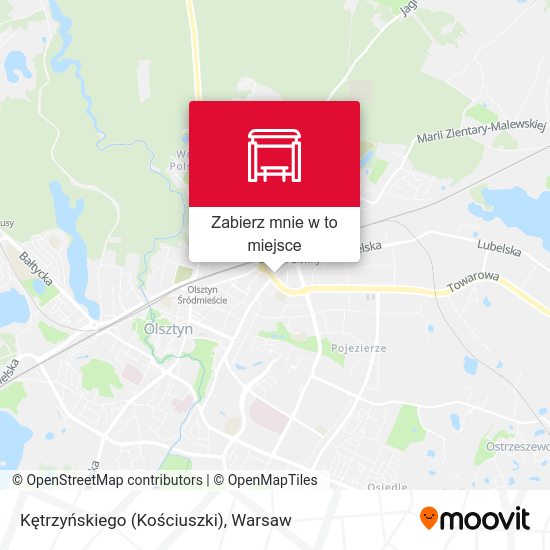 Mapa Kętrzyńskiego (Kościuszki)