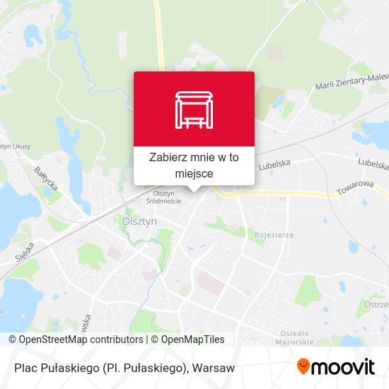 Mapa Plac Pułaskiego (Pl. Pułaskiego)