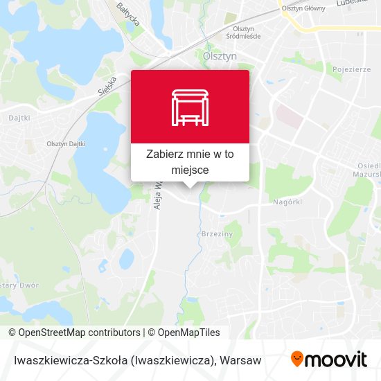 Mapa Iwaszkiewicza-Szkoła