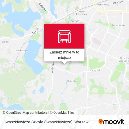 Mapa Iwaszkiewicza-Szkoła