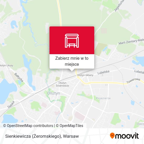 Mapa Sienkiewicza (Żeromskiego)