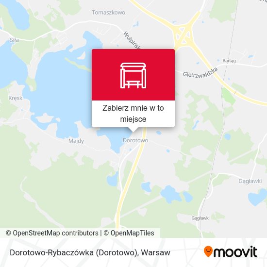 Mapa Dorotowo-Rybaczówka