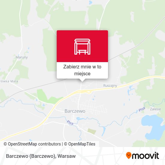 Mapa Barczewo