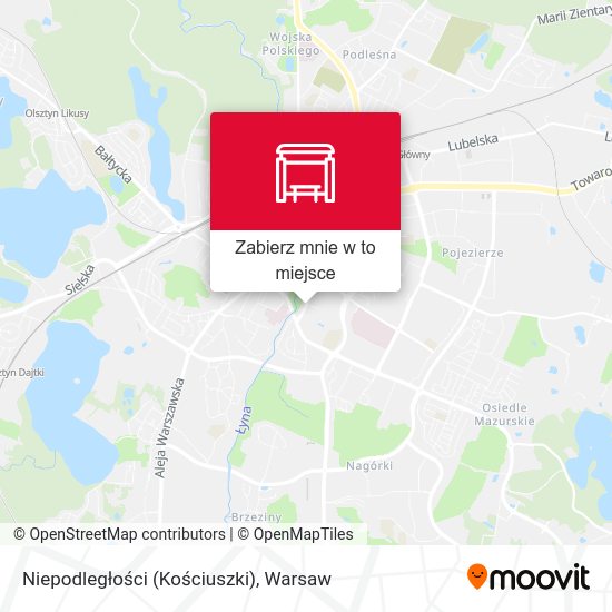 Mapa Niepodległości (Kościuszki)